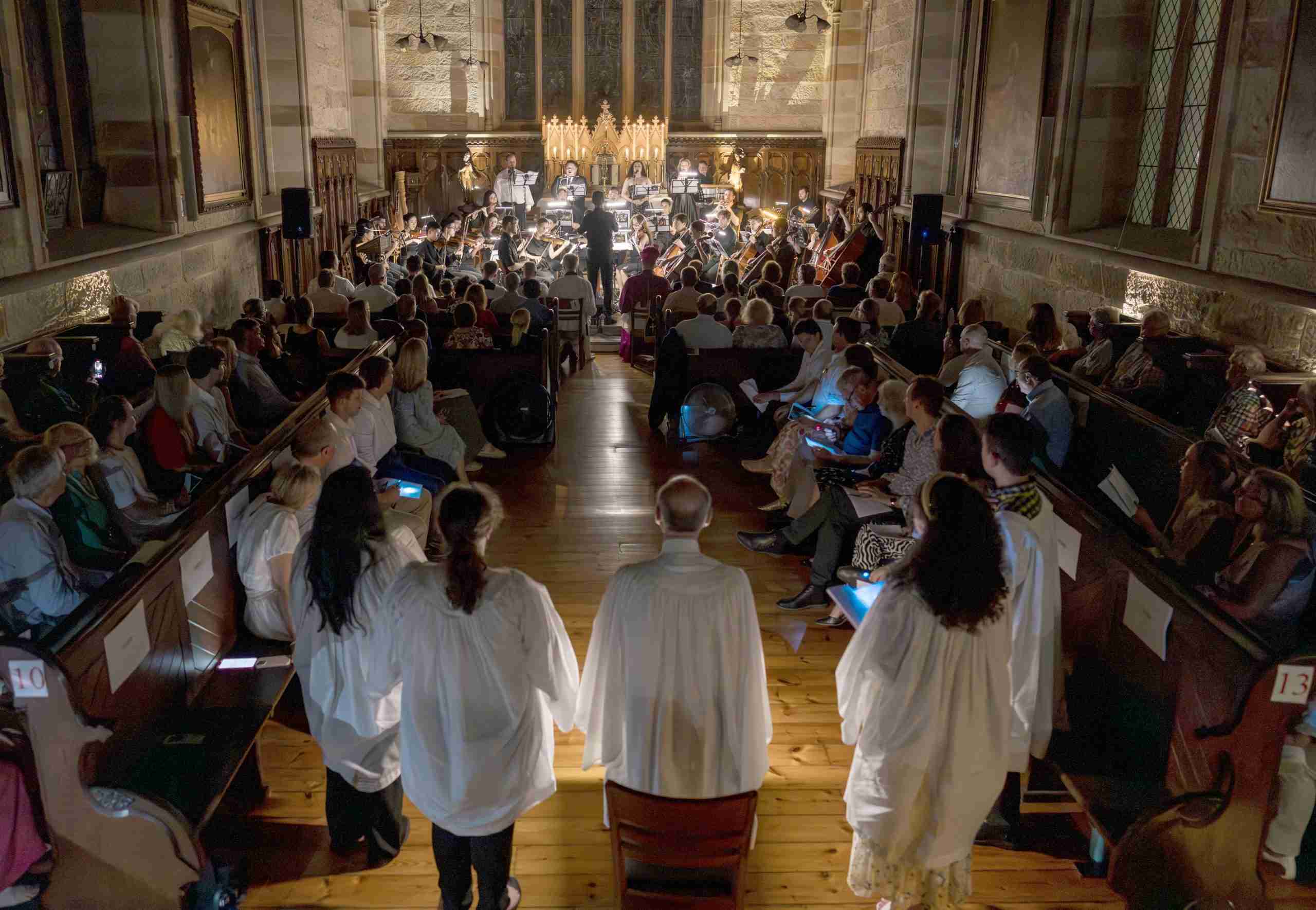 Students Perform with Australia's Best at the College's Annual Christmas Carols