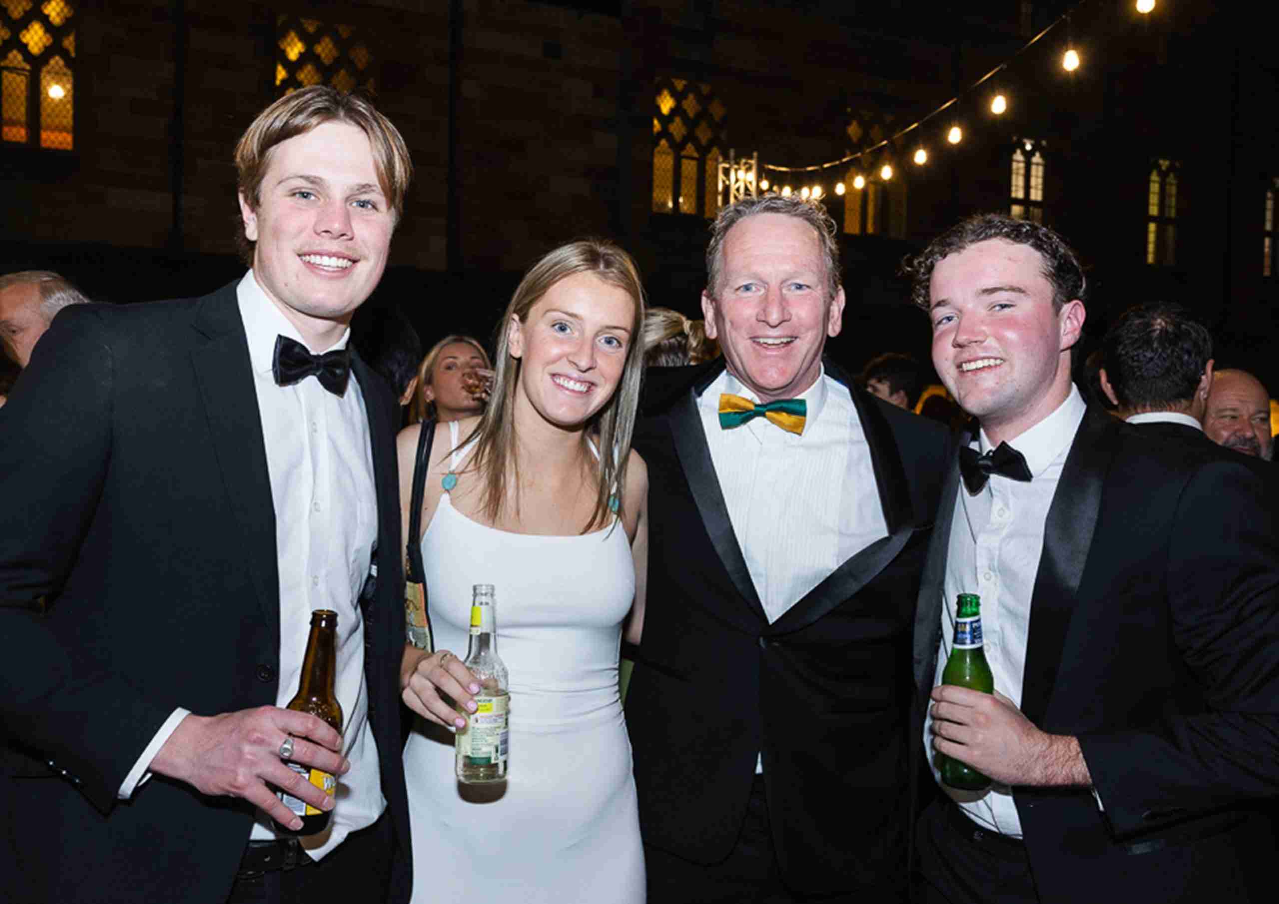 Fathers' Dinner a Memorable Night for the College