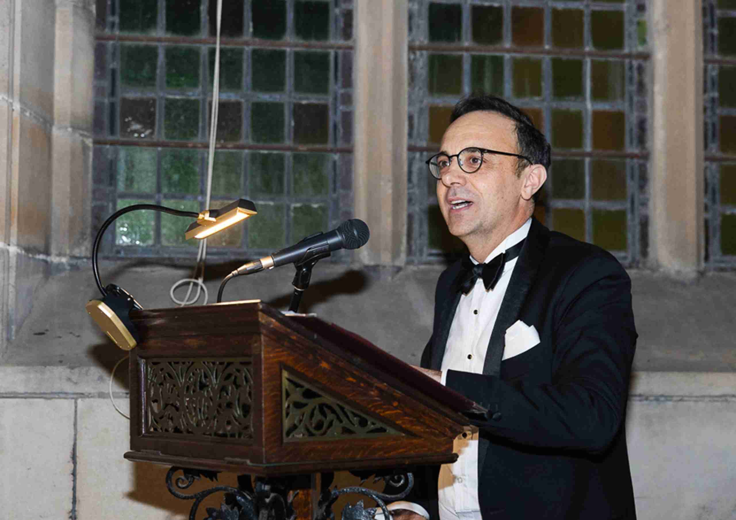 Fathers' Dinner a Memorable Night for the College
