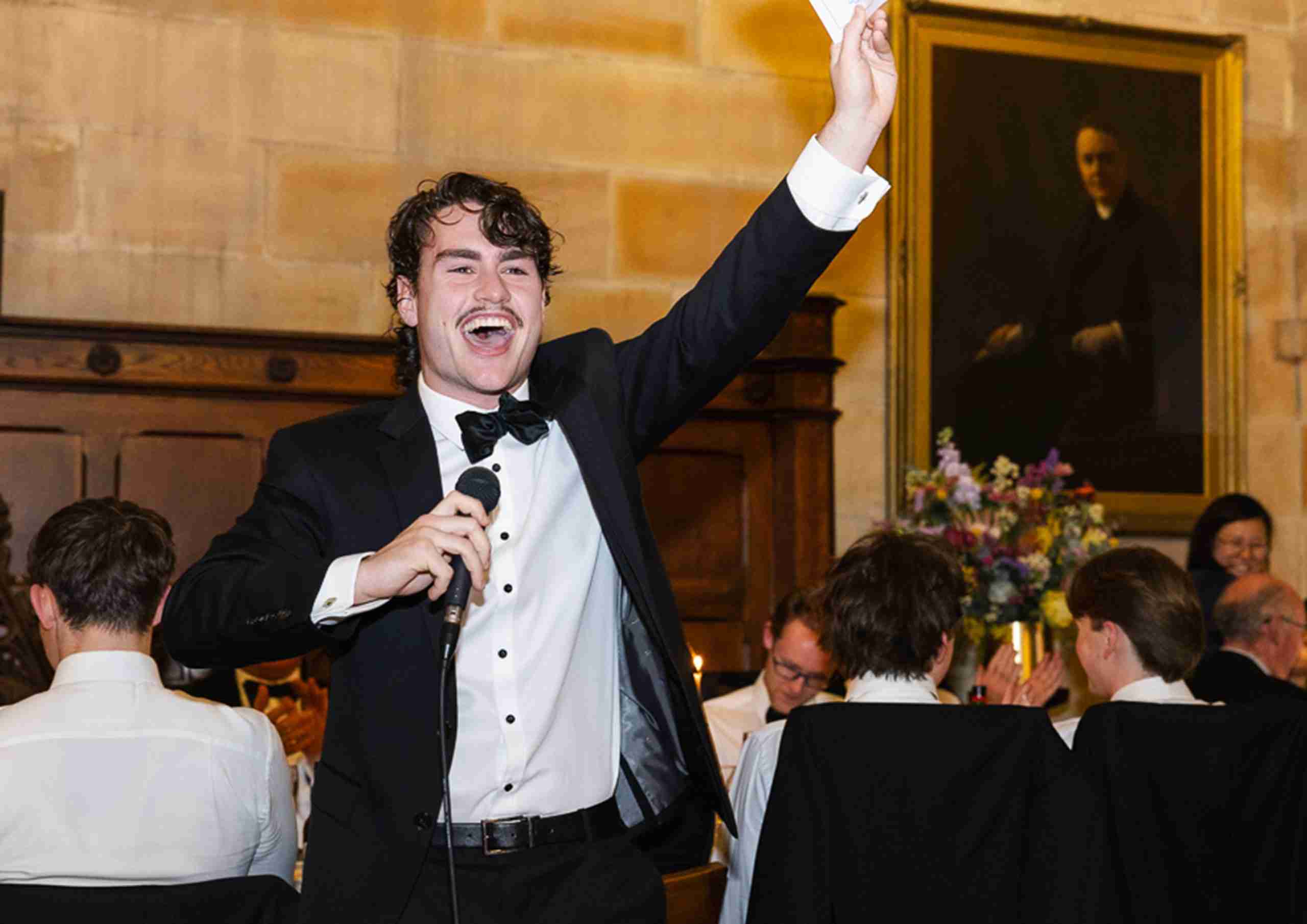 Fathers' Dinner a Memorable Night for the College