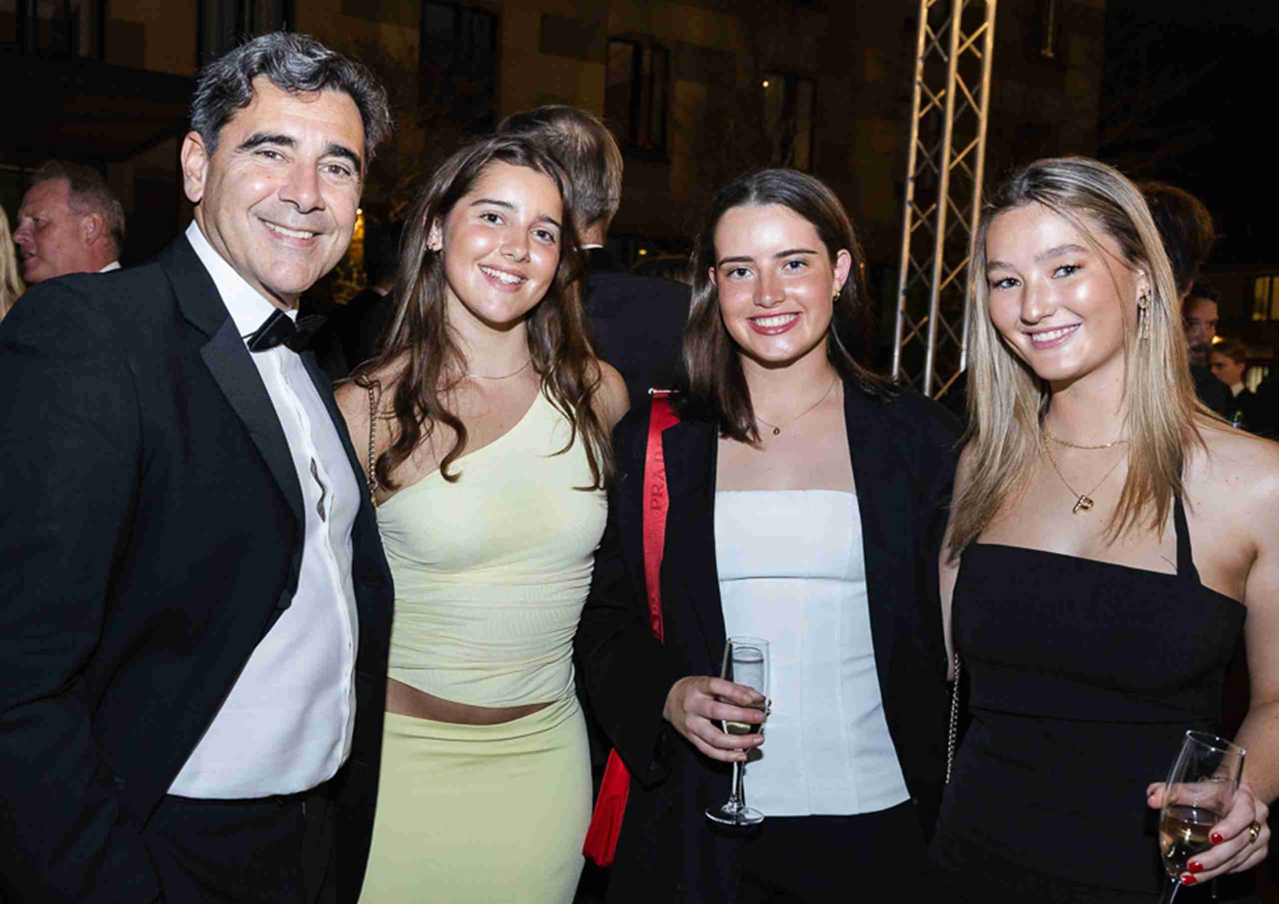Fathers' Dinner a Memorable Night for the College