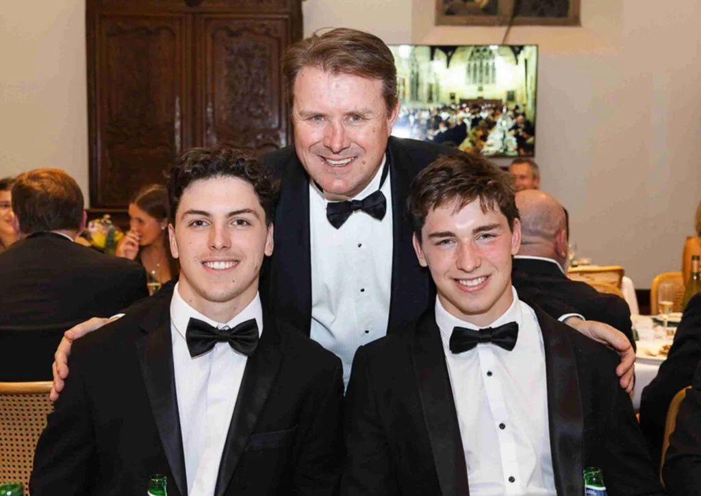 Fathers' Dinner a Memorable Night for the College
