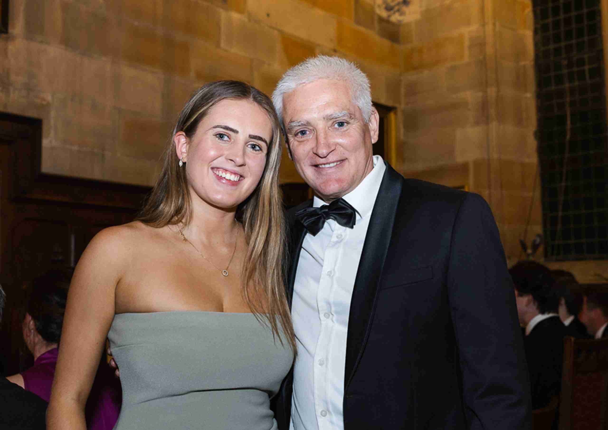 Fathers' Dinner a Memorable Night for the College