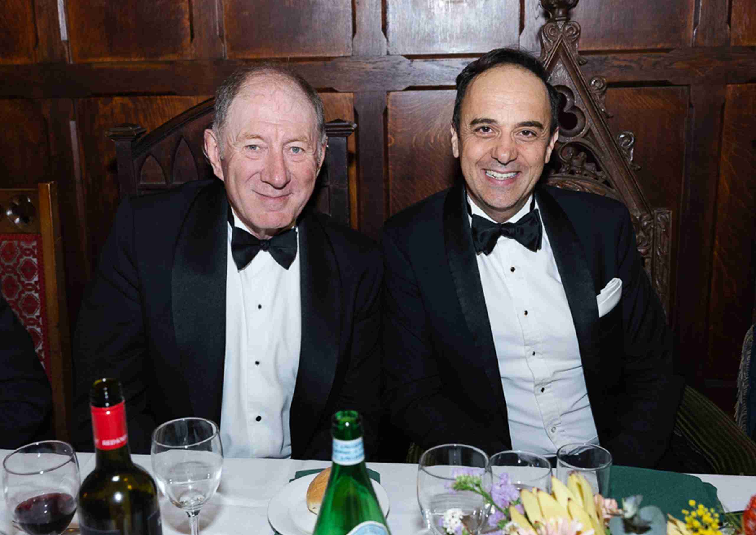 Fathers' Dinner a Memorable Night for the College