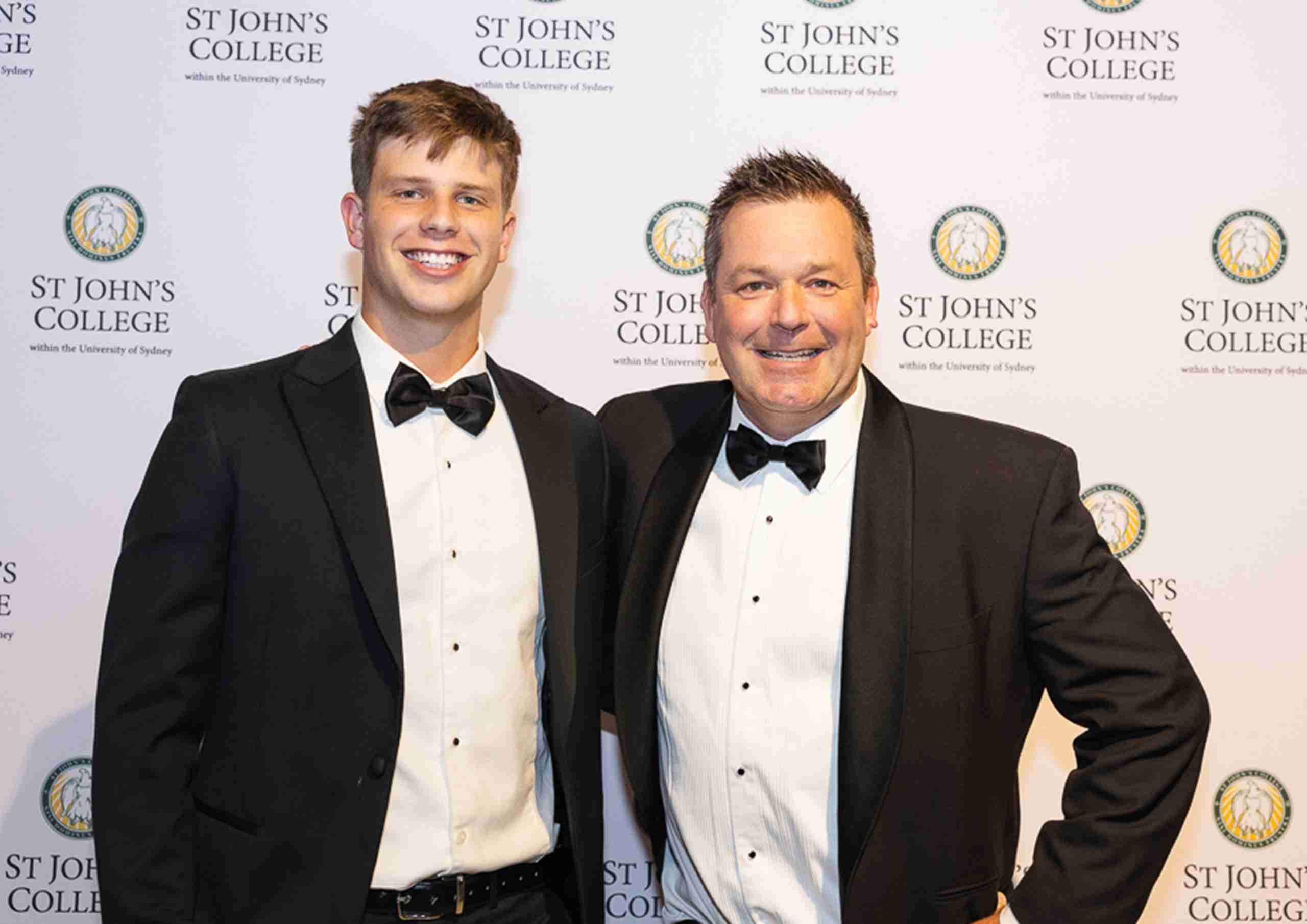 Fathers' Dinner a Memorable Night for the College