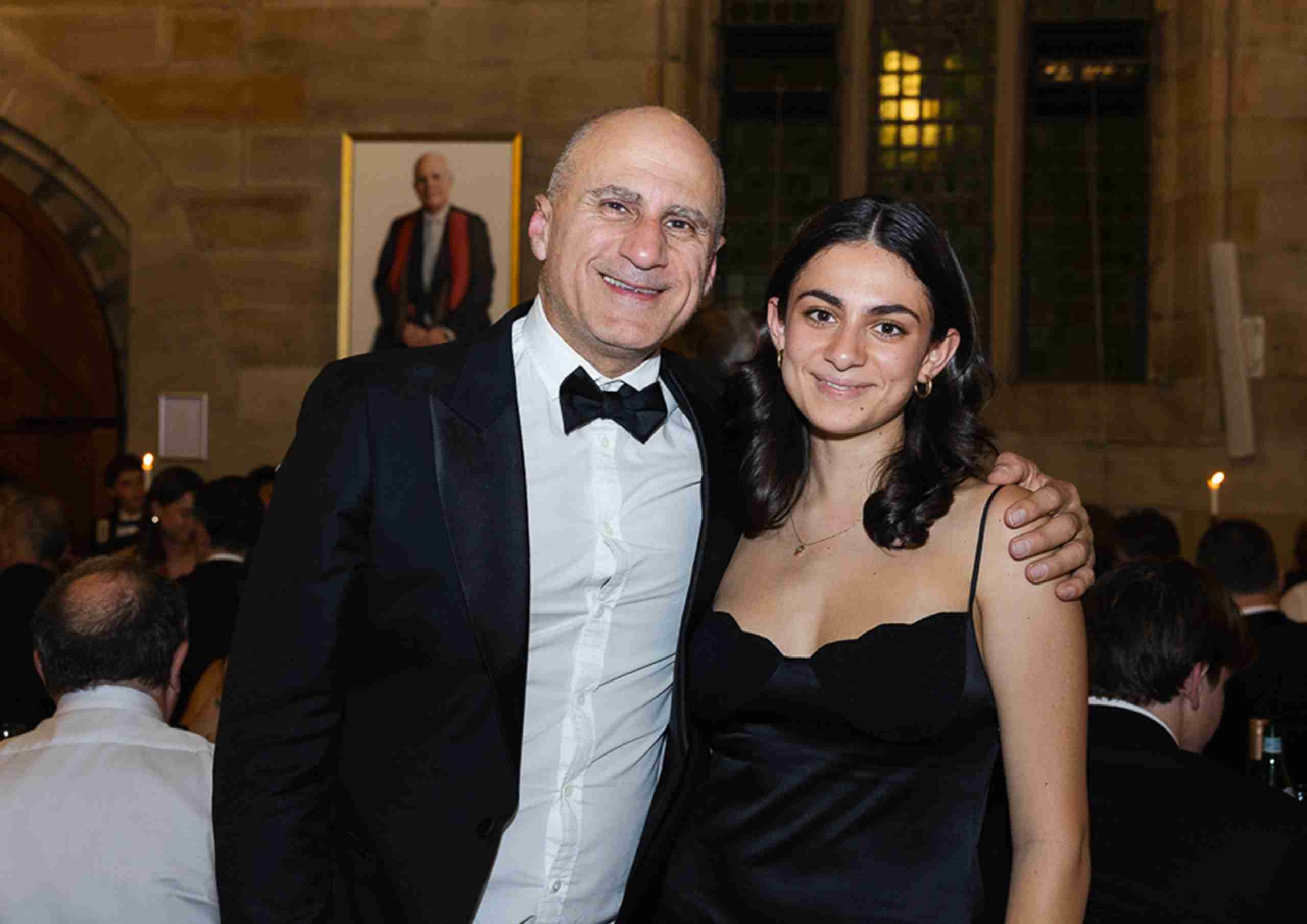 Fathers' Dinner a Memorable Night for the College