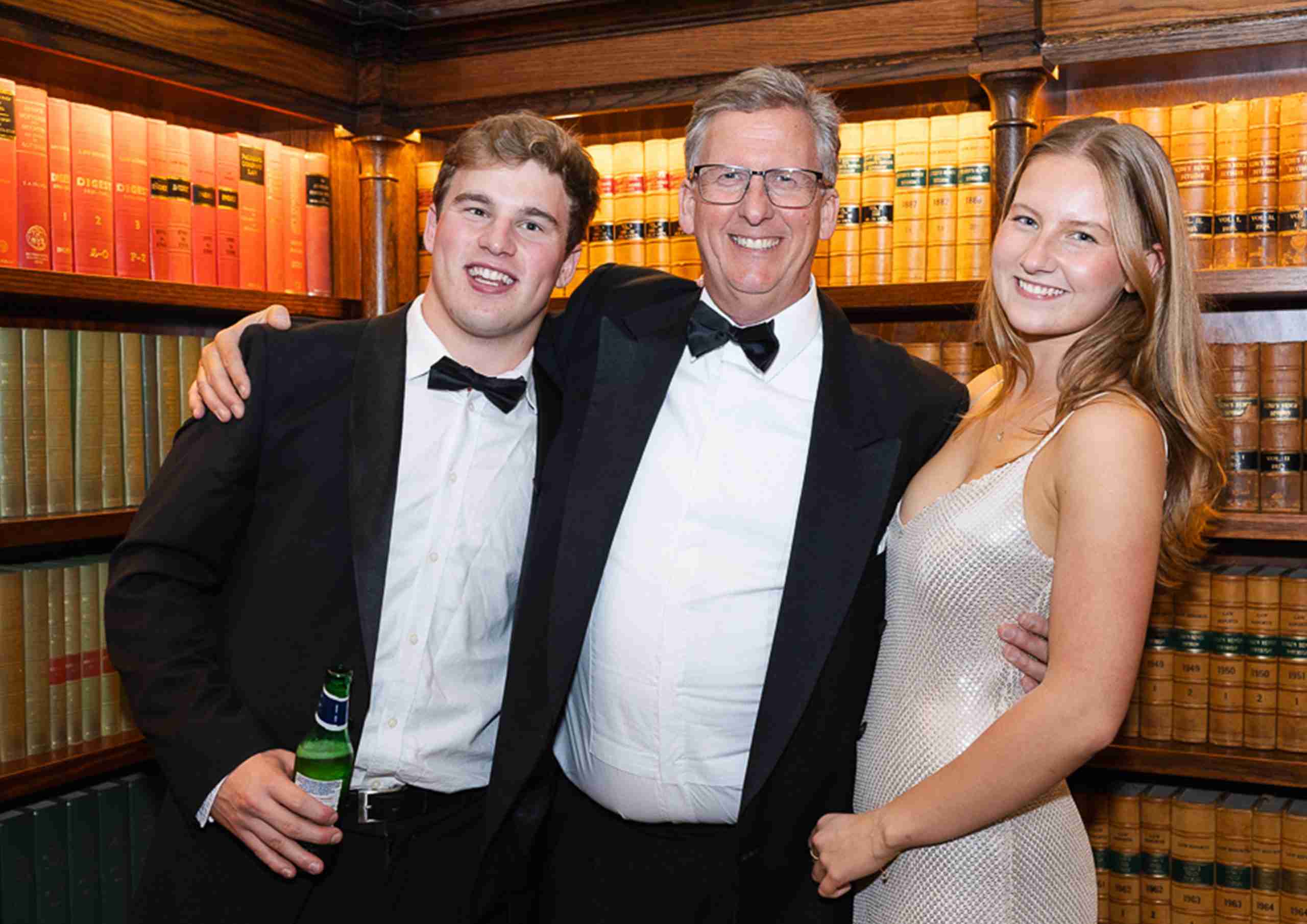 Fathers' Dinner a Memorable Night for the College