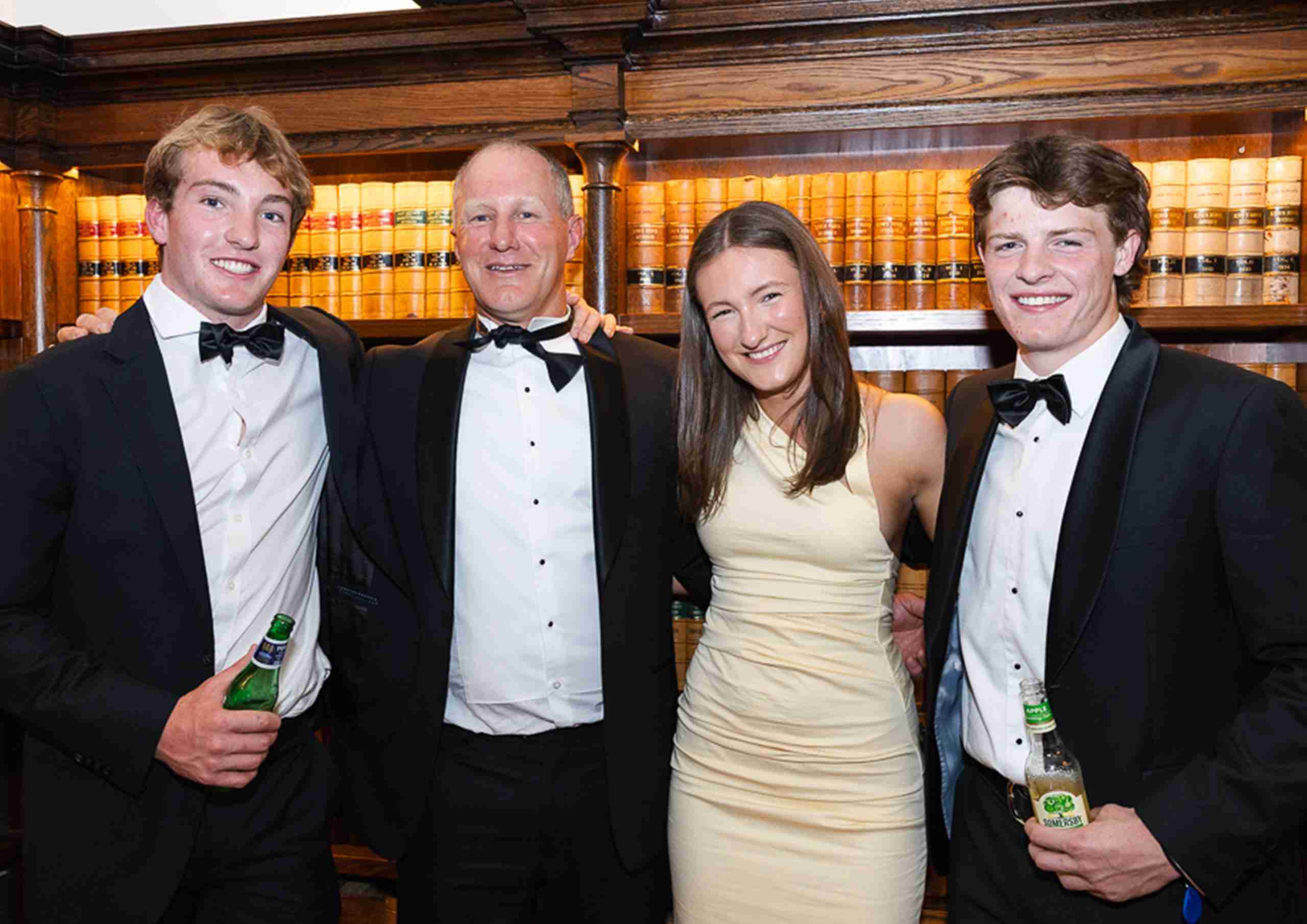 Fathers' Dinner a Memorable Night for the College