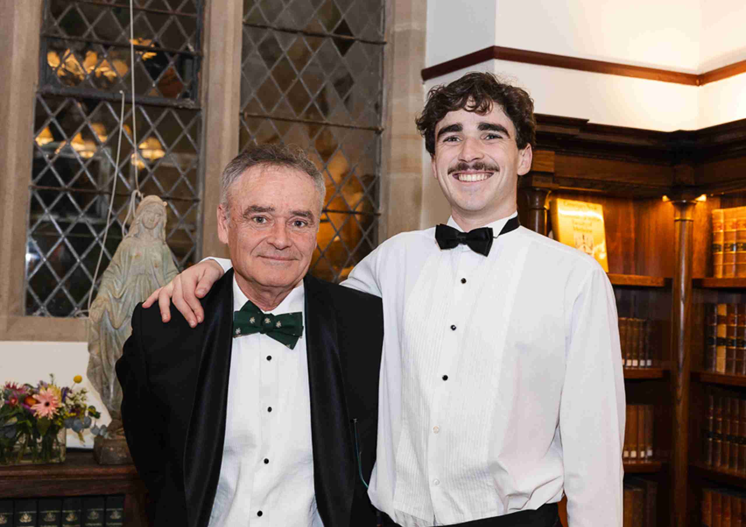 Fathers' Dinner a Memorable Night for the College