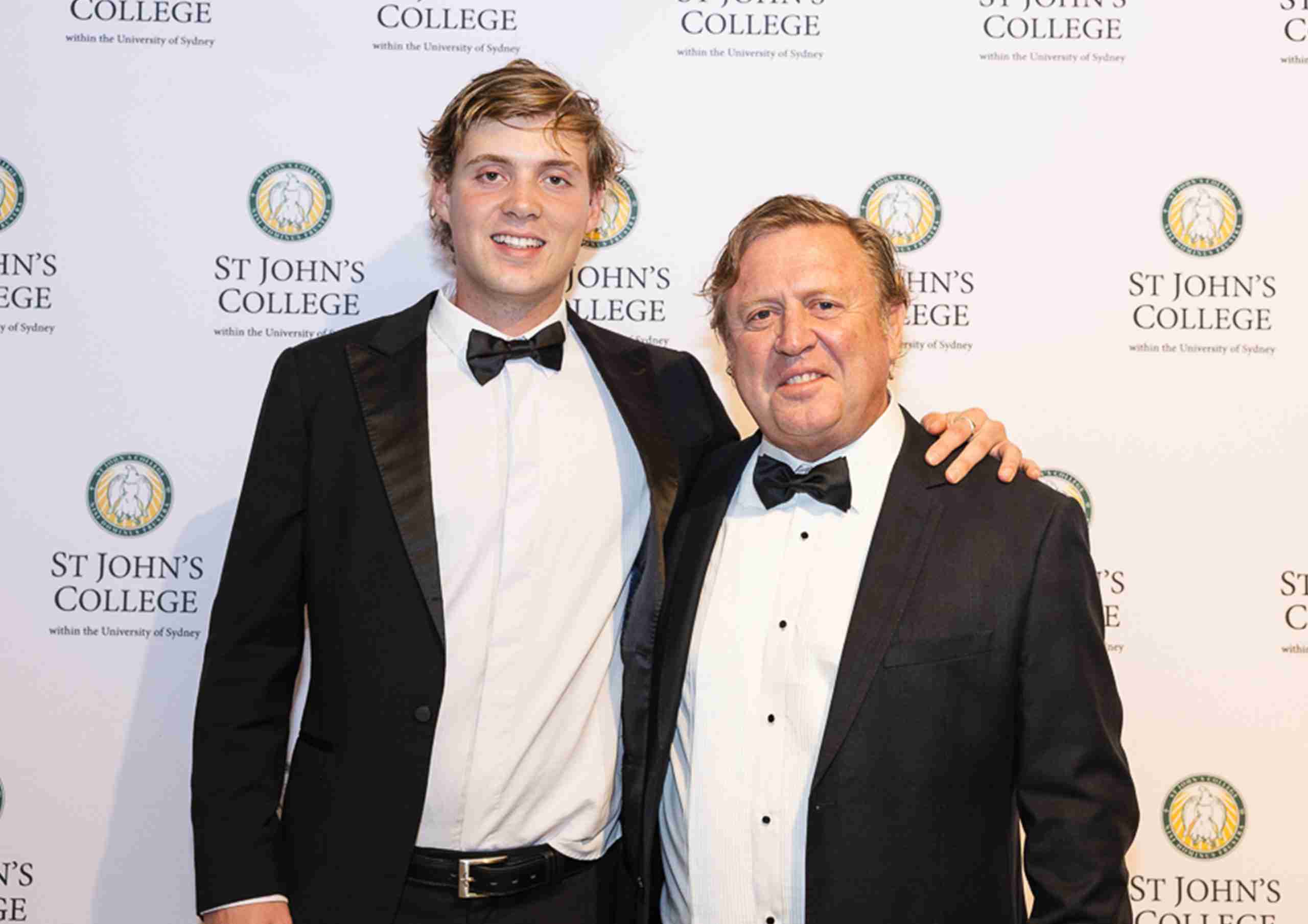 Fathers' Dinner a Memorable Night for the College