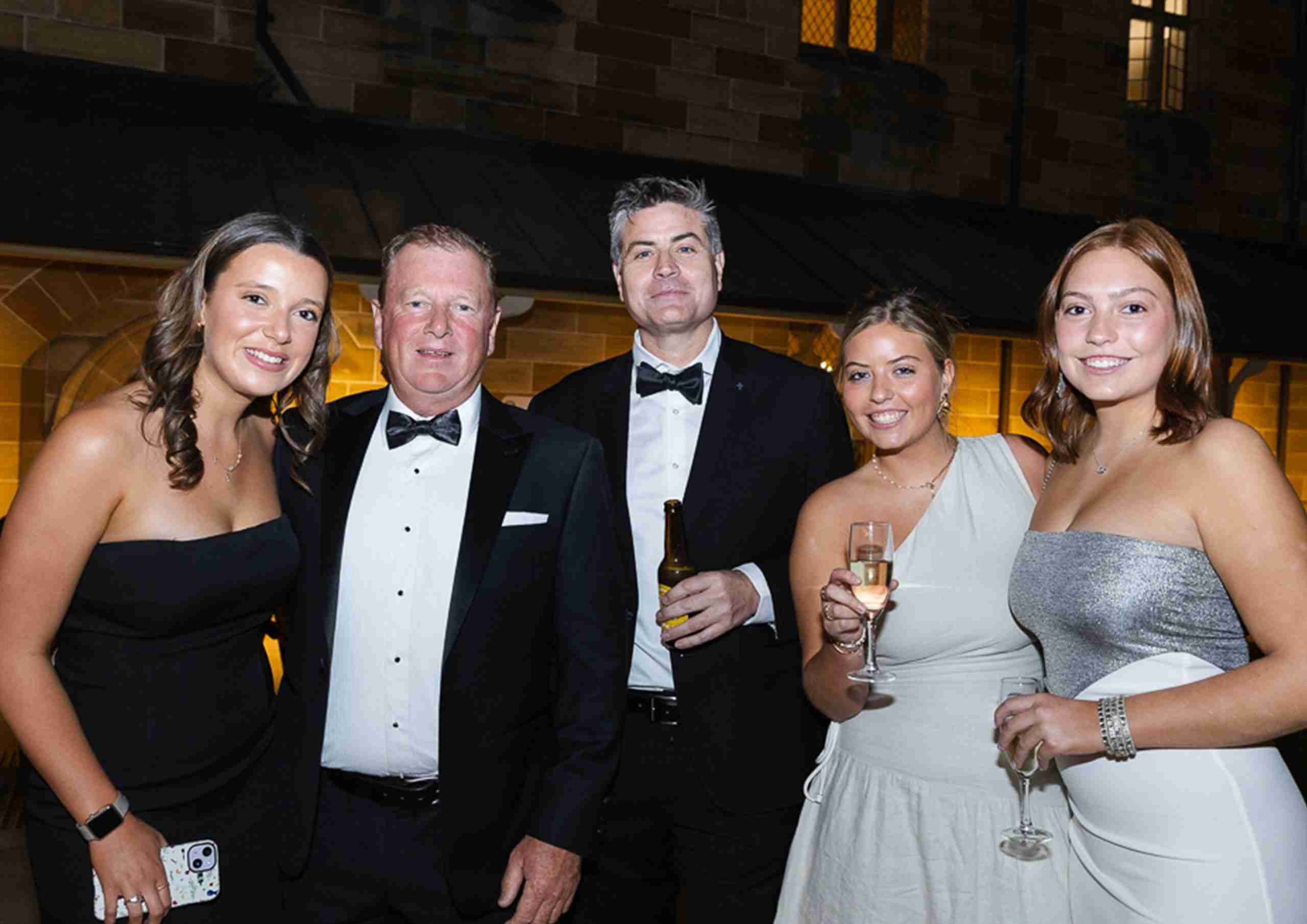 Fathers' Dinner a Memorable Night for the College