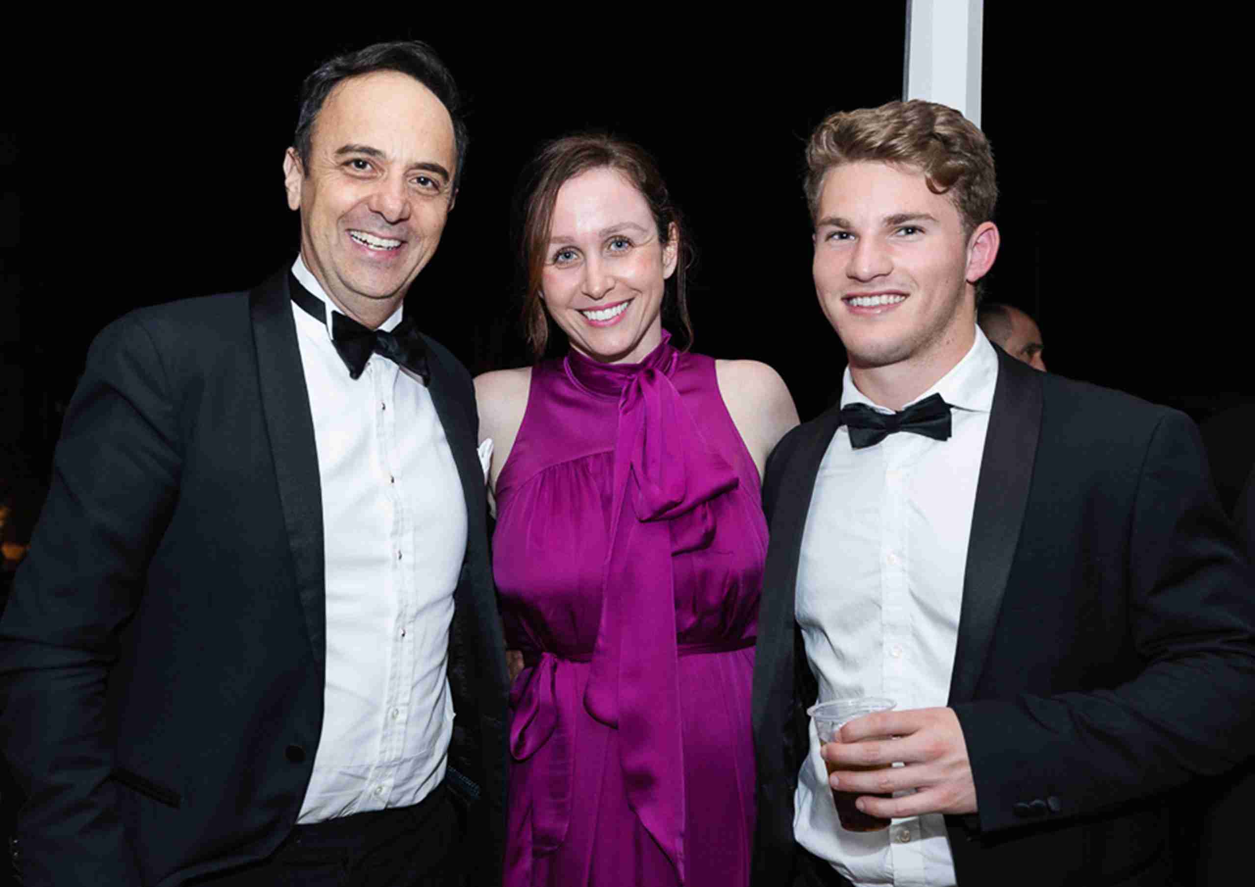 Fathers' Dinner a Memorable Night for the College