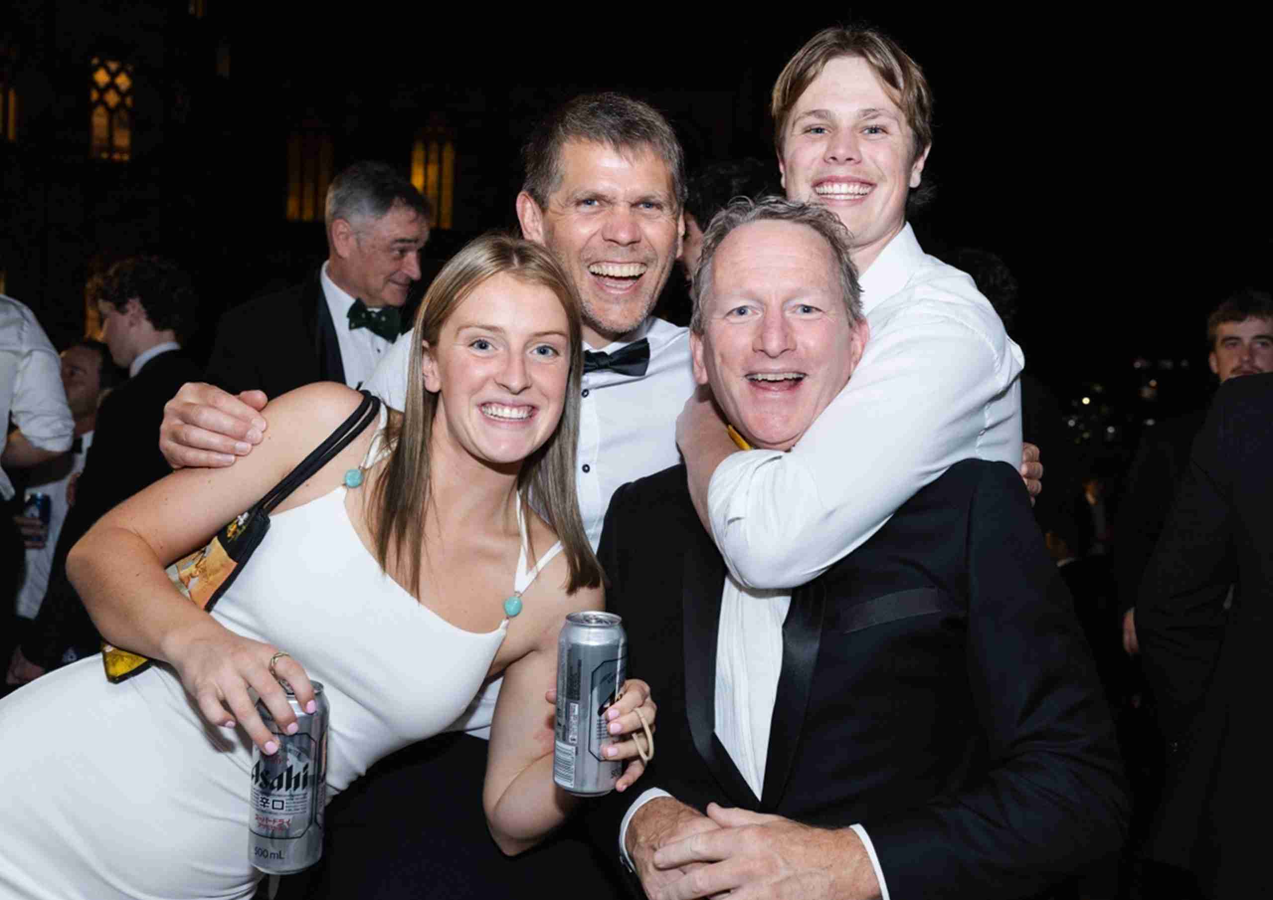 Fathers' Dinner a Memorable Night for the College