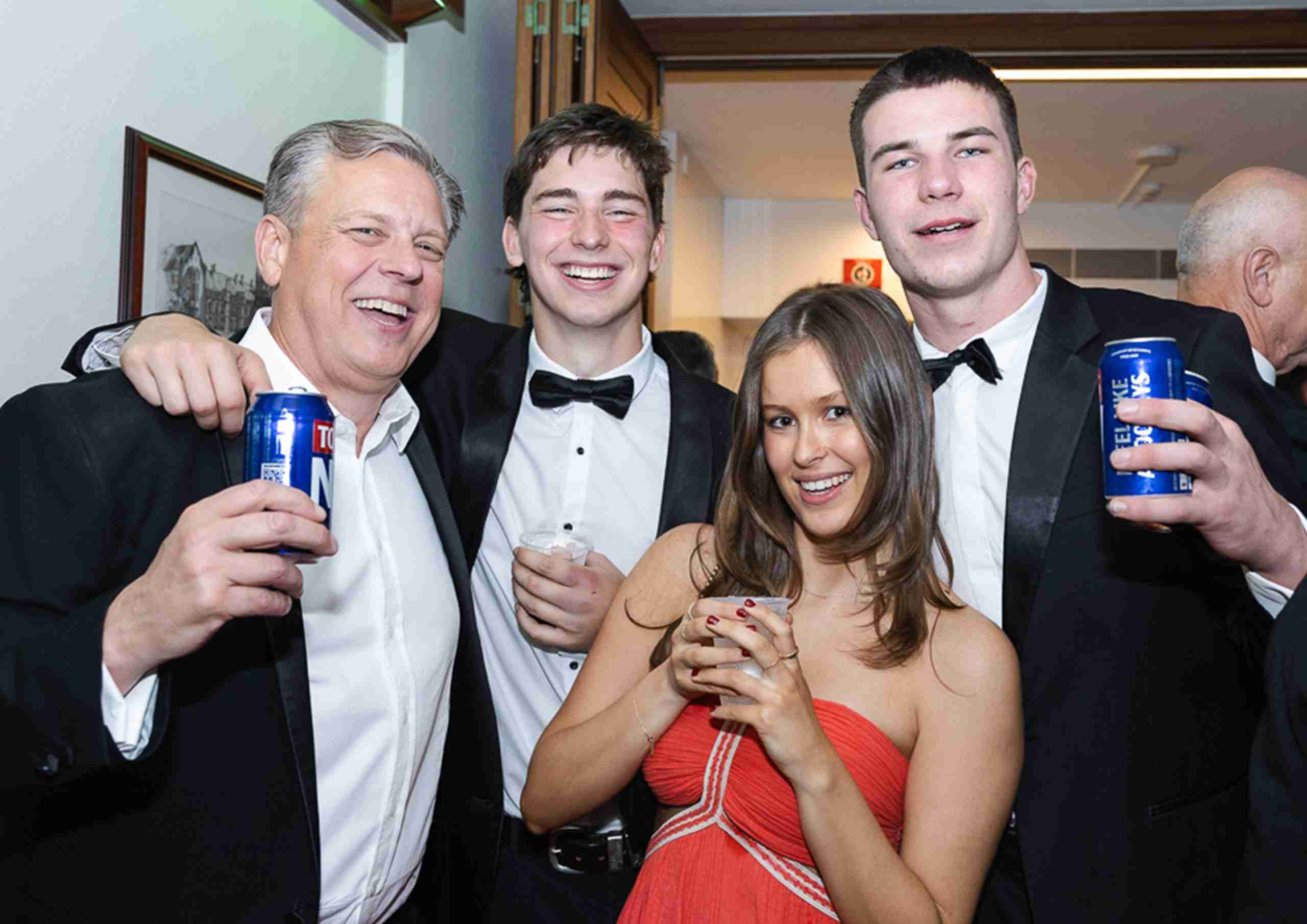 Fathers' Dinner a Memorable Night for the College
