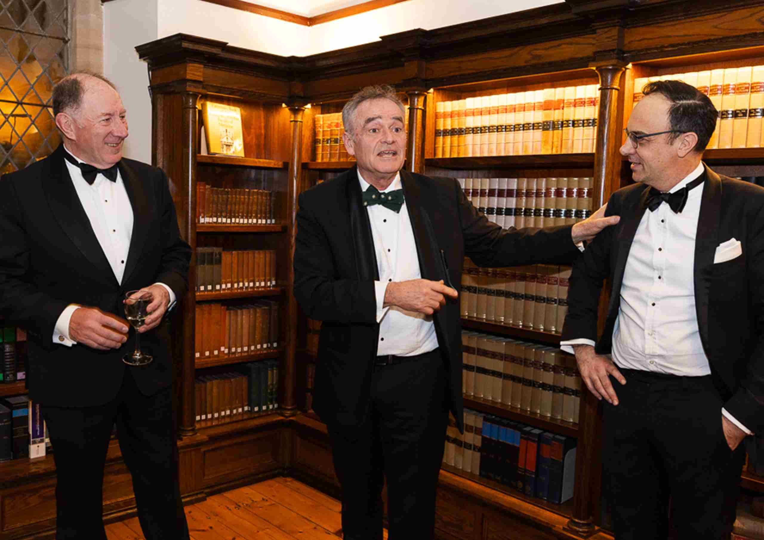 Fathers' Dinner a Memorable Night for the College