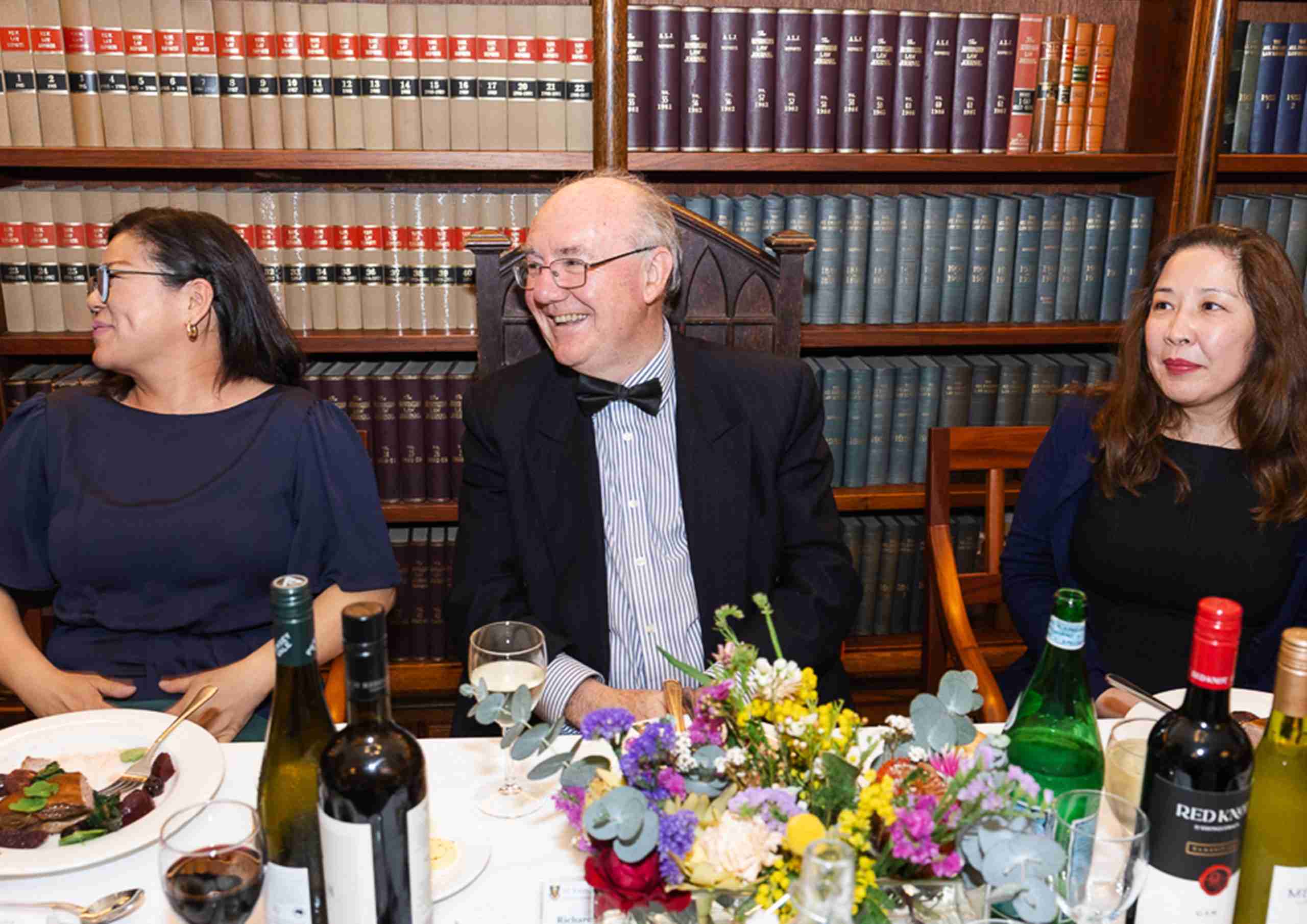 Fathers' Dinner a Memorable Night for the College