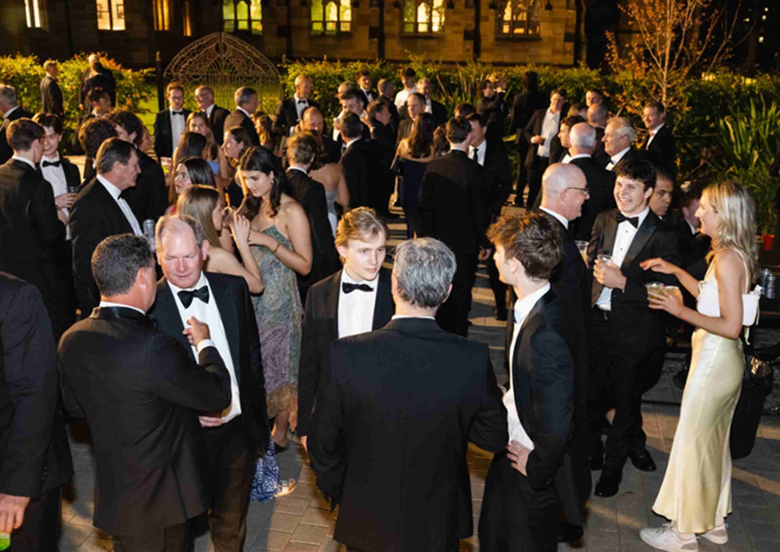 Fathers' Dinner a Memorable Night for the College