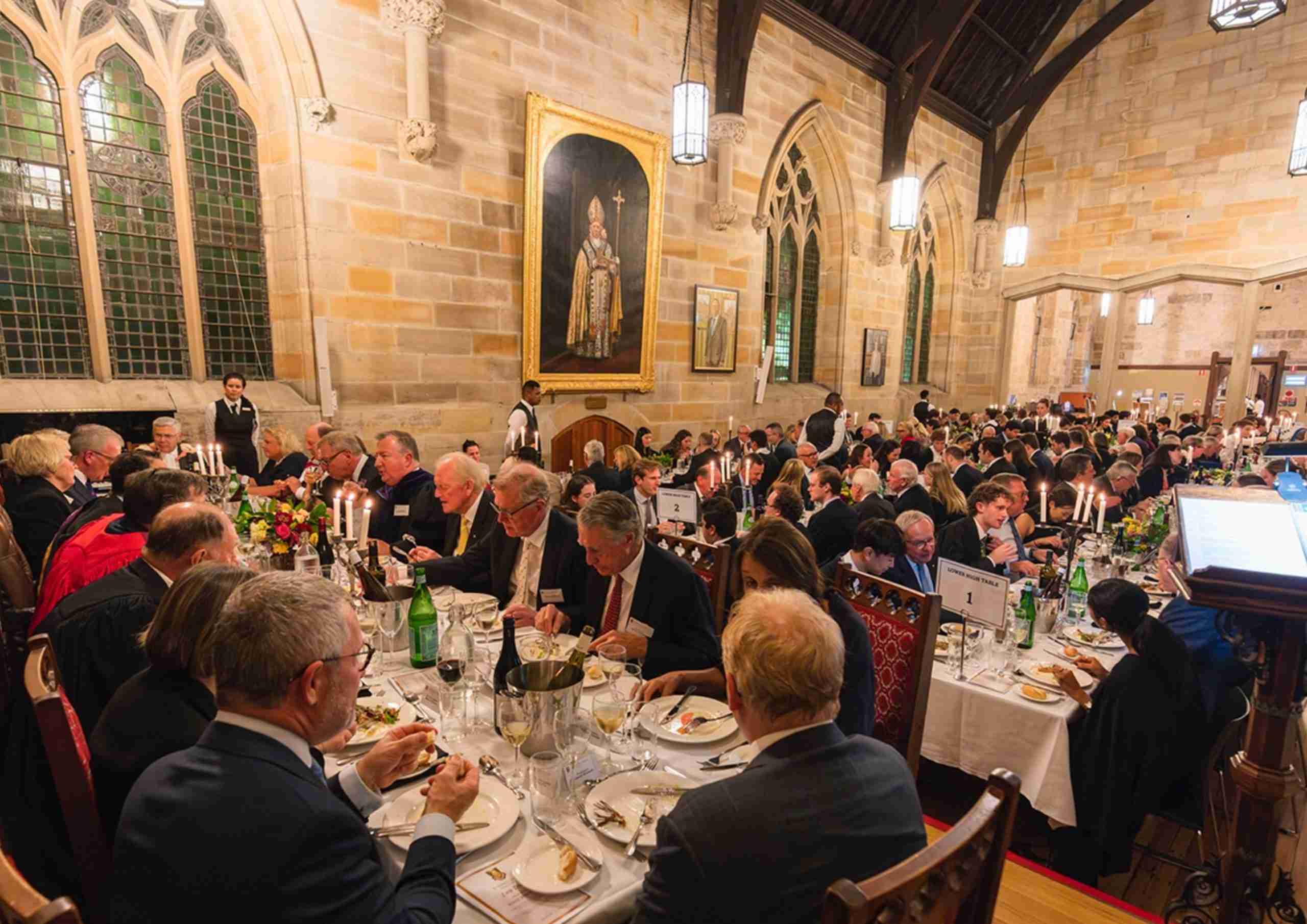 The Hon Paddy Bergin AO SC at the Law Dinner