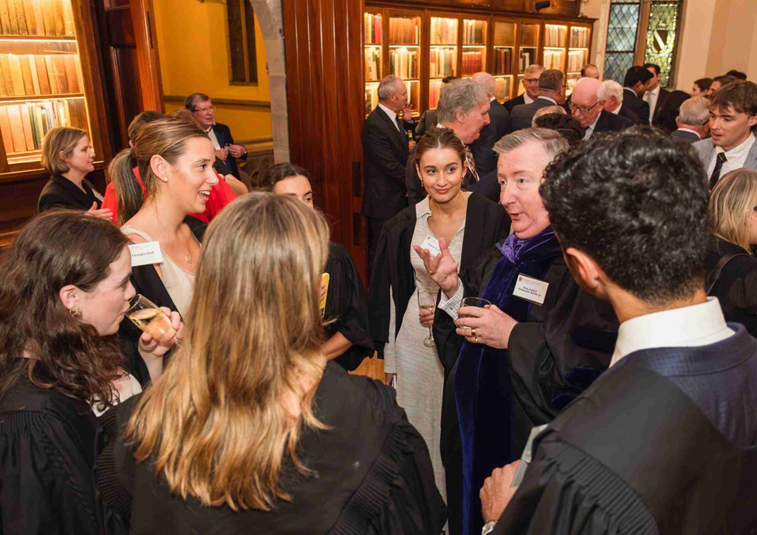 The Hon Paddy Bergin AO SC at the Law Dinner