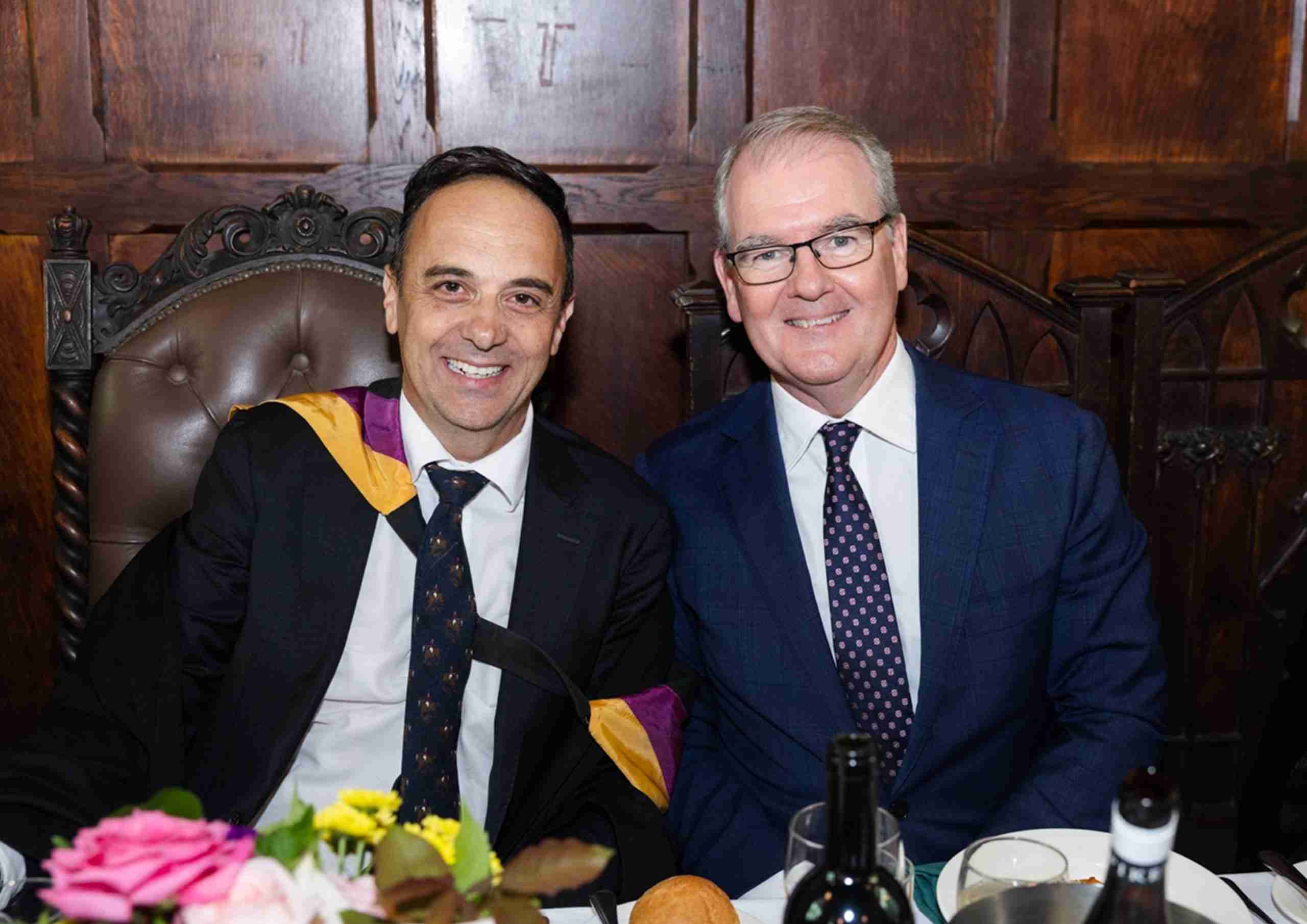Law Dinner Hosts The Hon Justice Michael Lee, Judge of the Federal Court of Australia