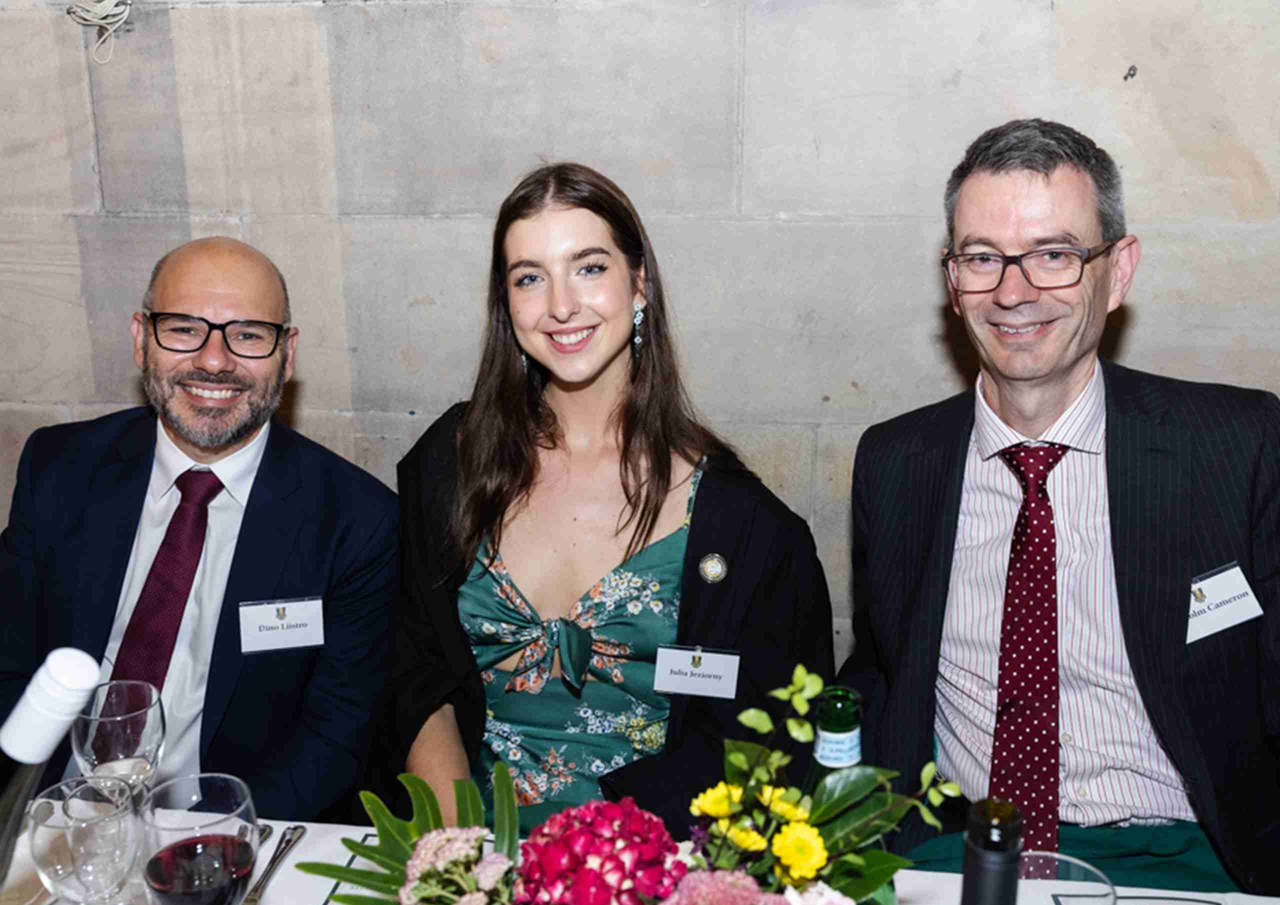 Law Dinner Hosts The Hon Justice Michael Lee, Judge of the Federal Court of Australia