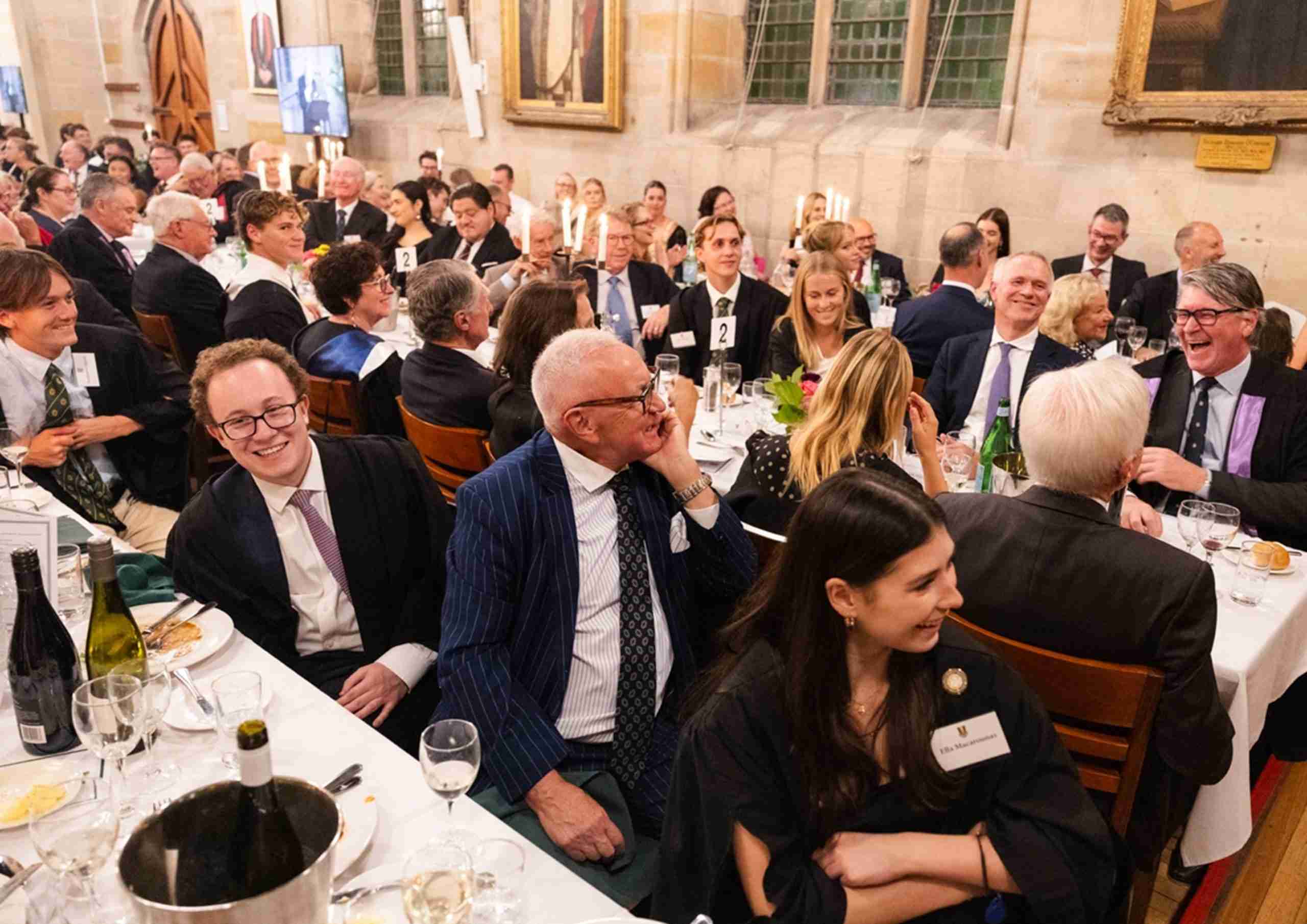 Law Dinner Hosts The Hon Justice Michael Lee, Judge of the Federal Court of Australia