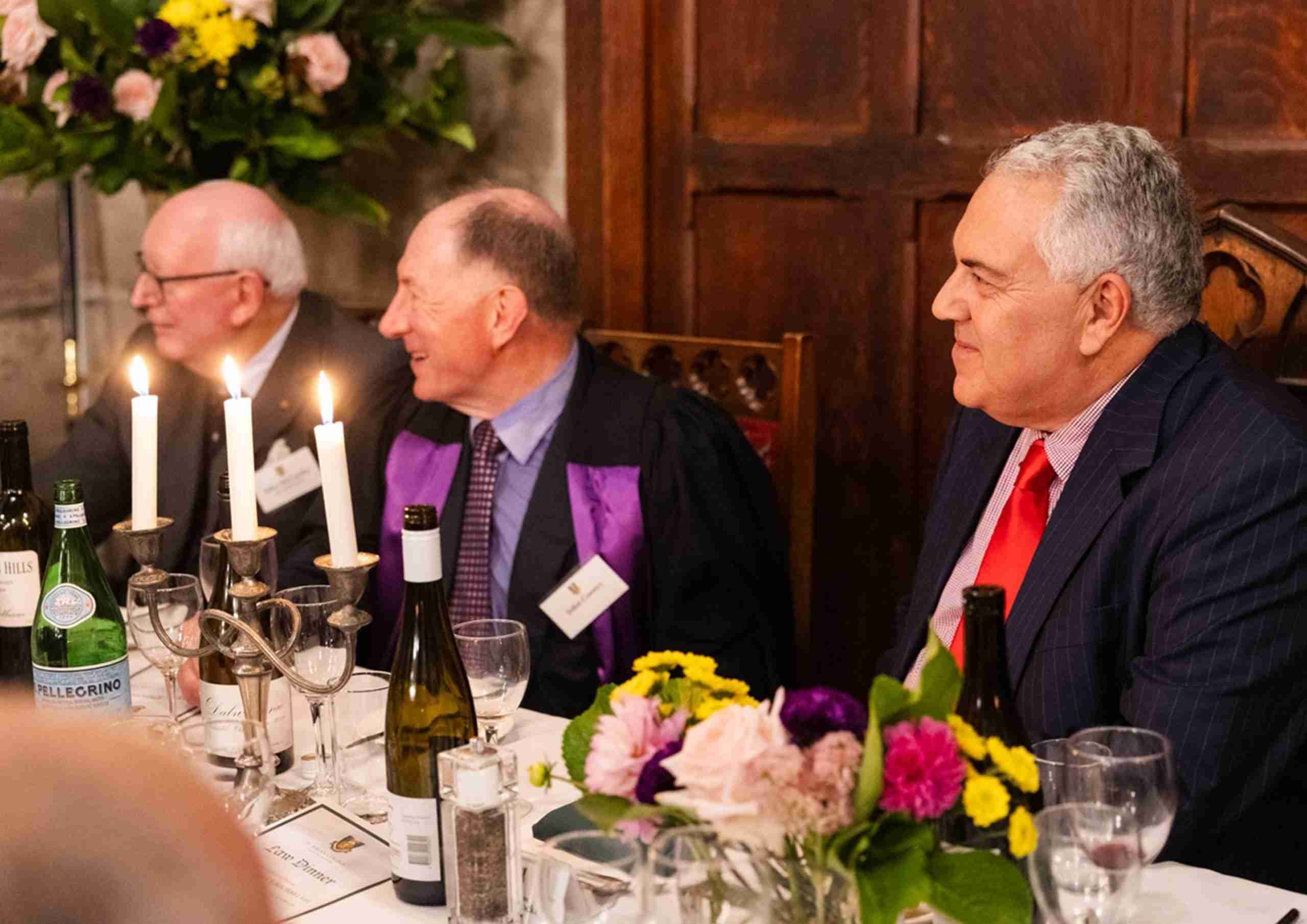 Law Dinner Hosts The Hon Justice Michael Lee, Judge of the Federal Court of Australia