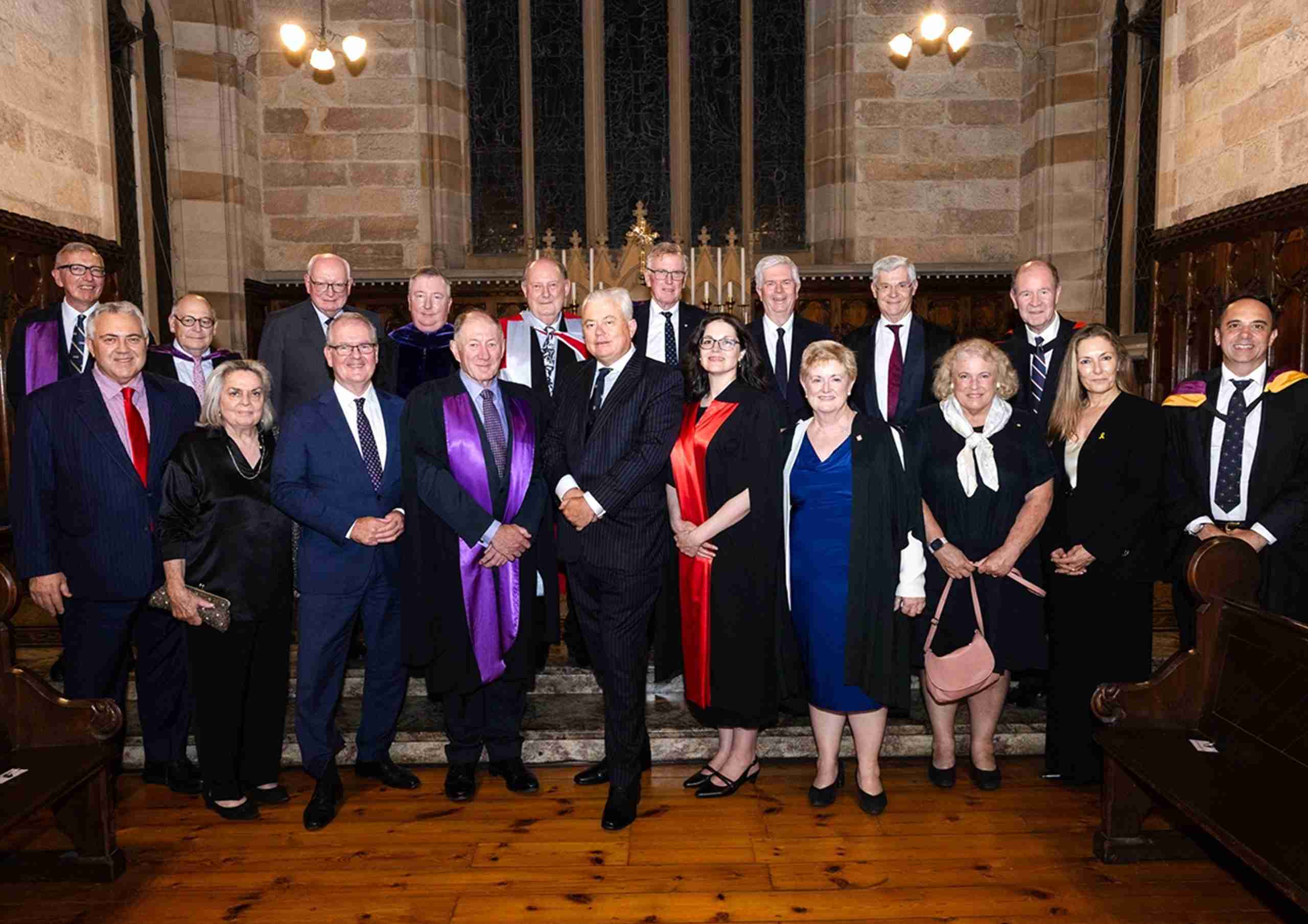 Law Dinner Hosts The Hon Justice Michael Lee, Judge of the Federal Court of Australia