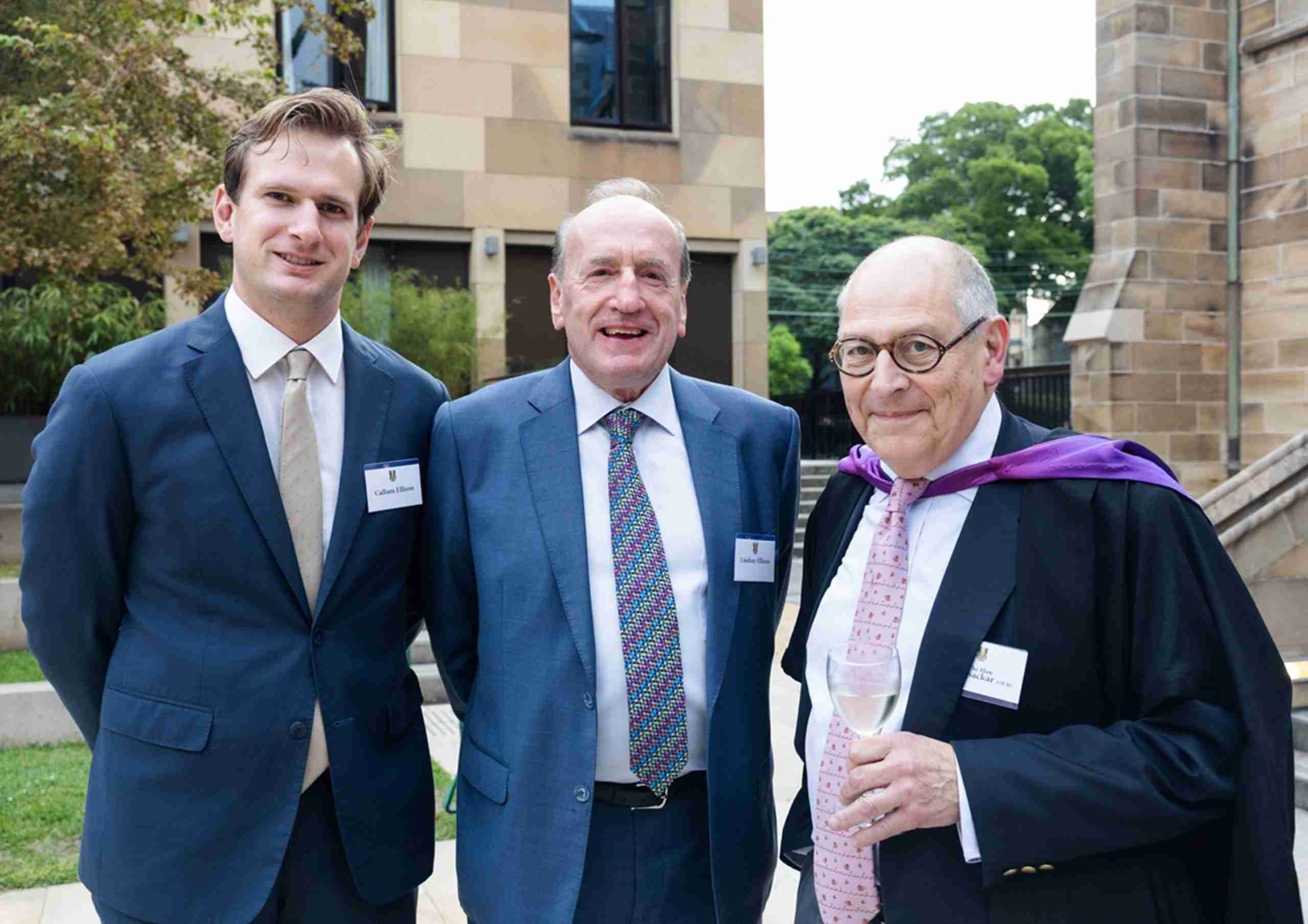 Law Dinner Hosts The Hon Justice Michael Lee, Judge of the Federal Court of Australia