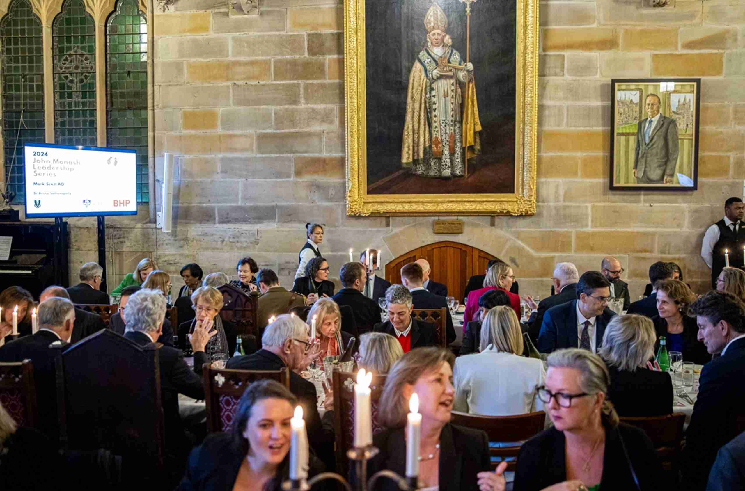 St John’s Holds Leadership Series Dinner as Joint Event with the General Sir John Monash Foundation