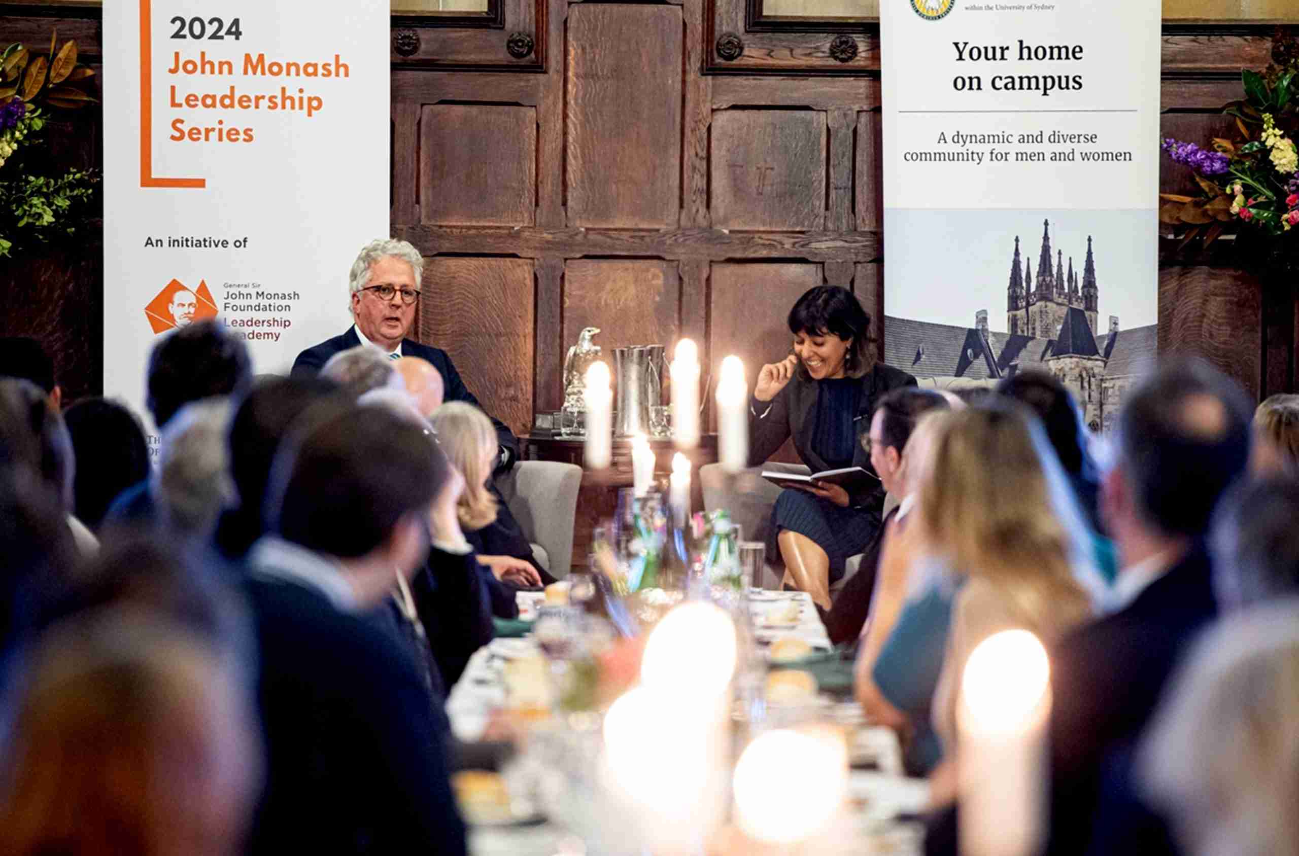 St John’s Holds Leadership Series Dinner as Joint Event with the General Sir John Monash Foundation