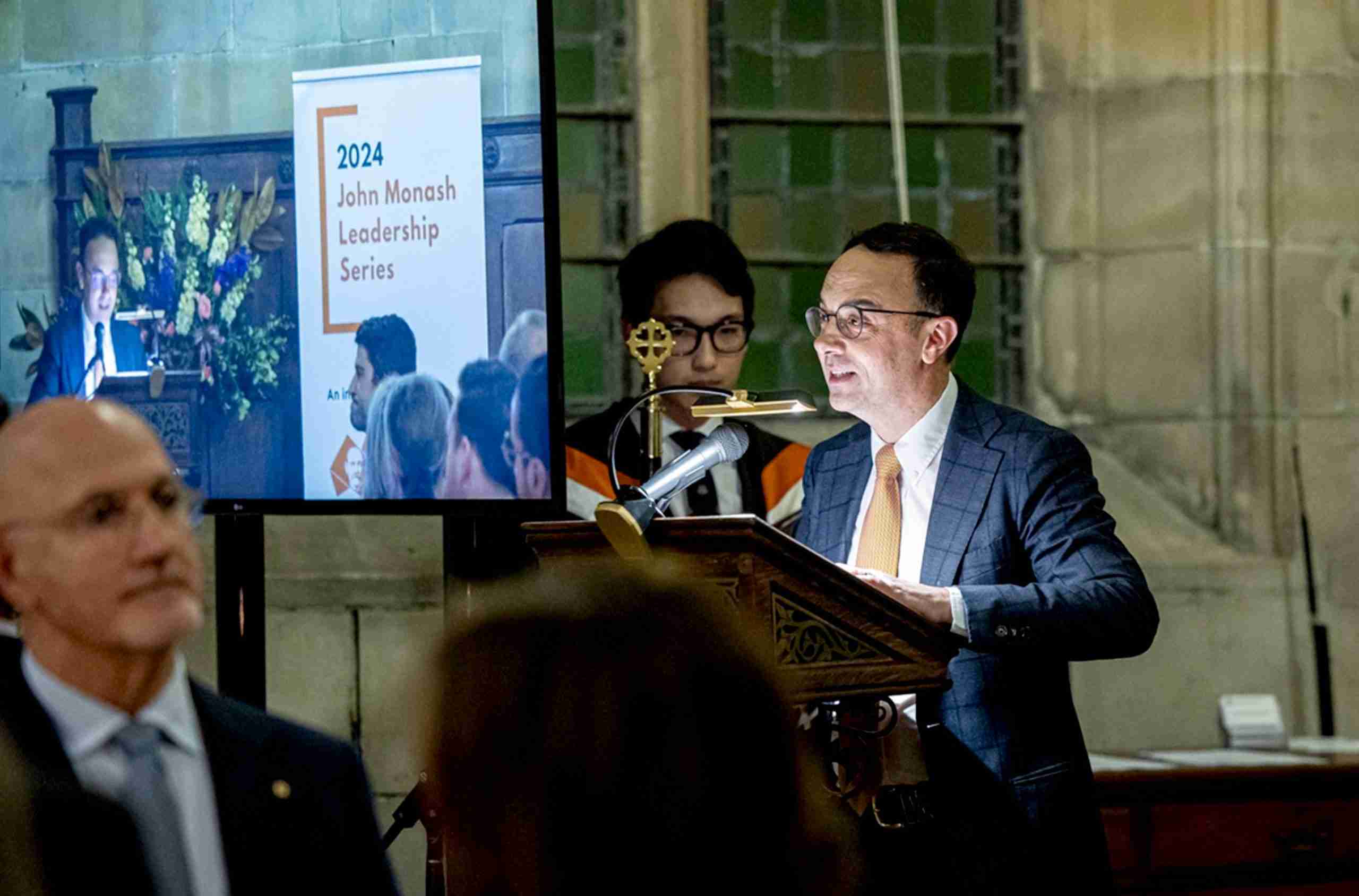 St John’s Holds Leadership Series Dinner as Joint Event with the General Sir John Monash Foundation