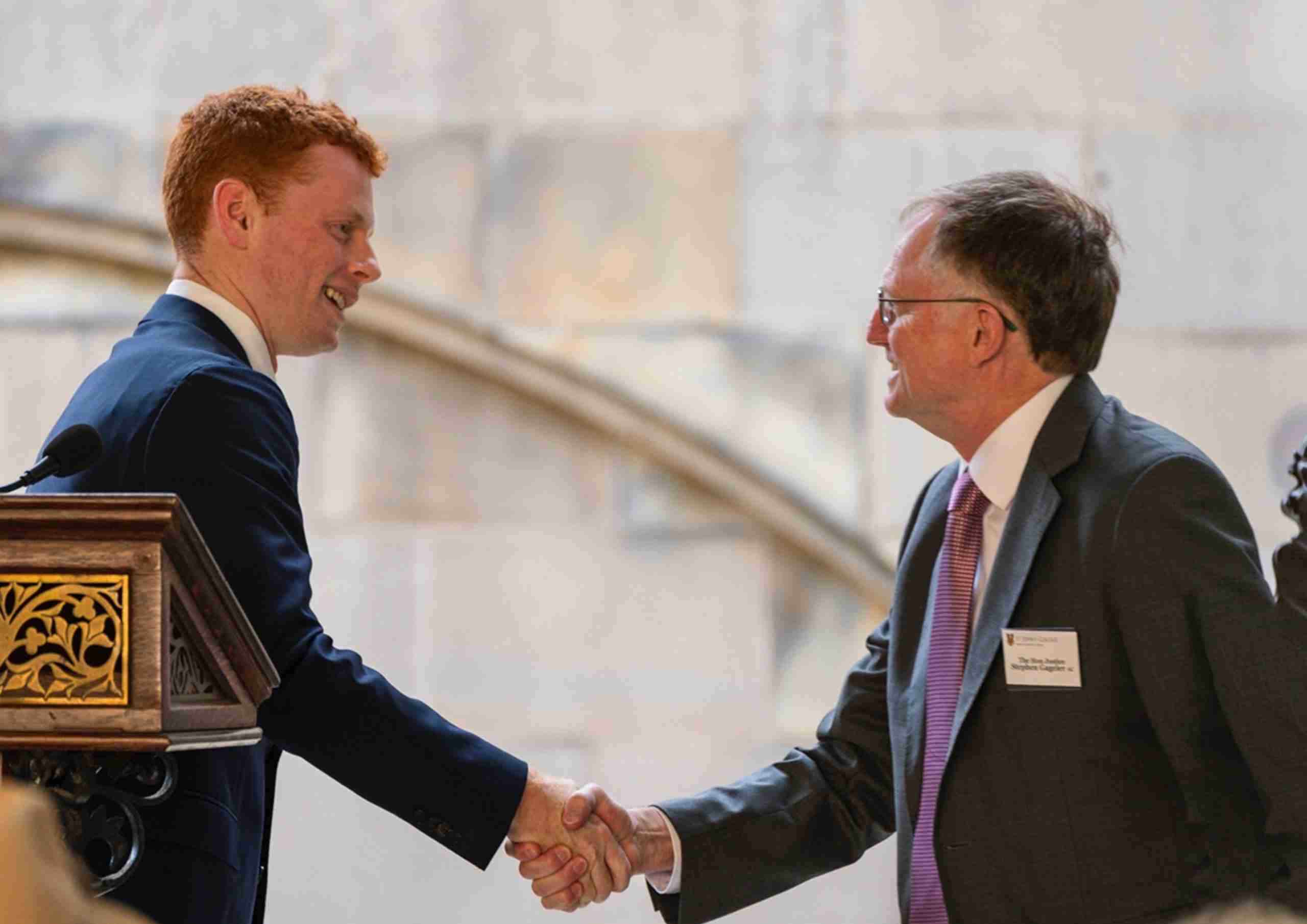 Dedication of the New Sir Cyril Walsh KBE Law Library