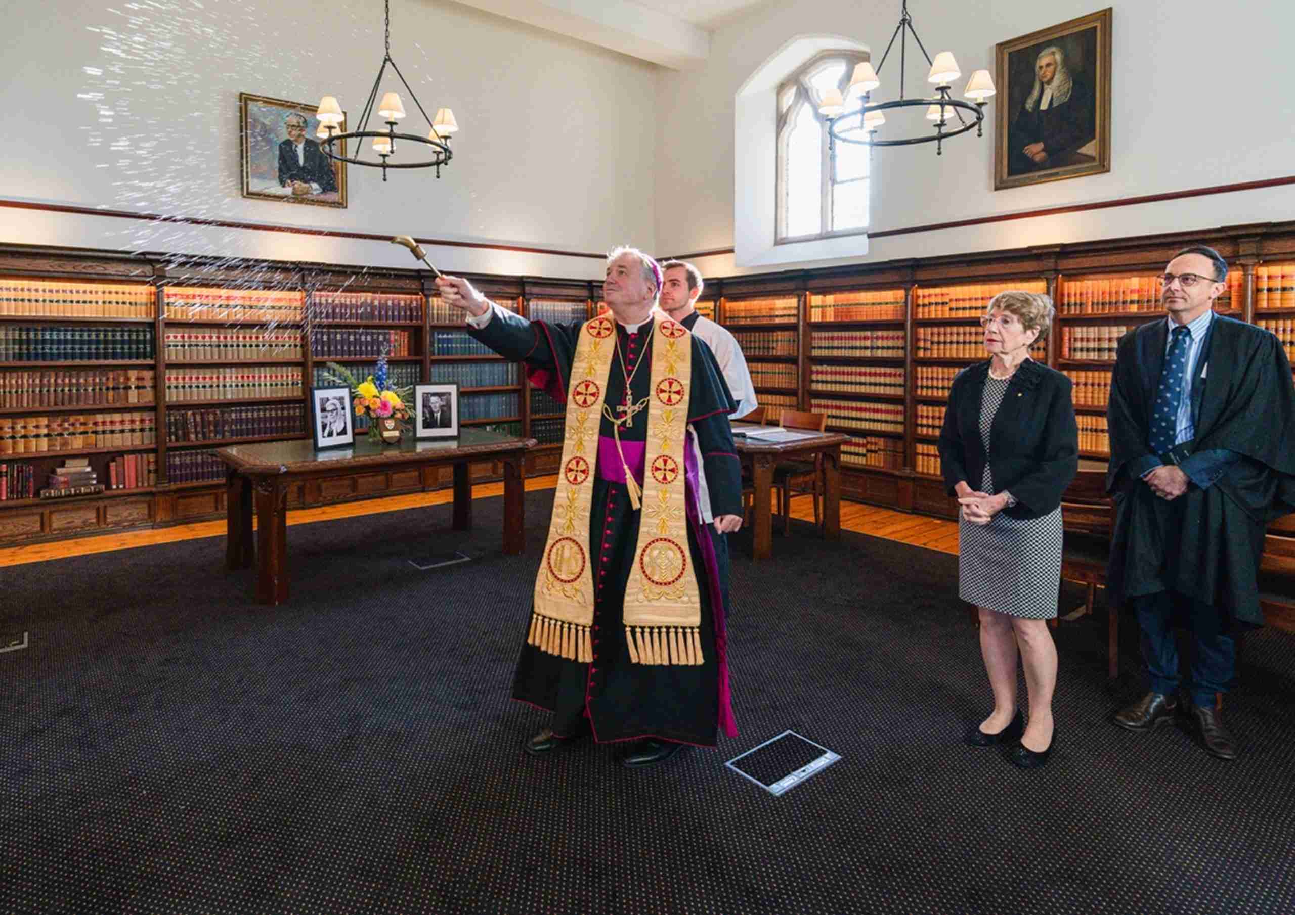 Dedication of the New Sir Cyril Walsh KBE Law Library