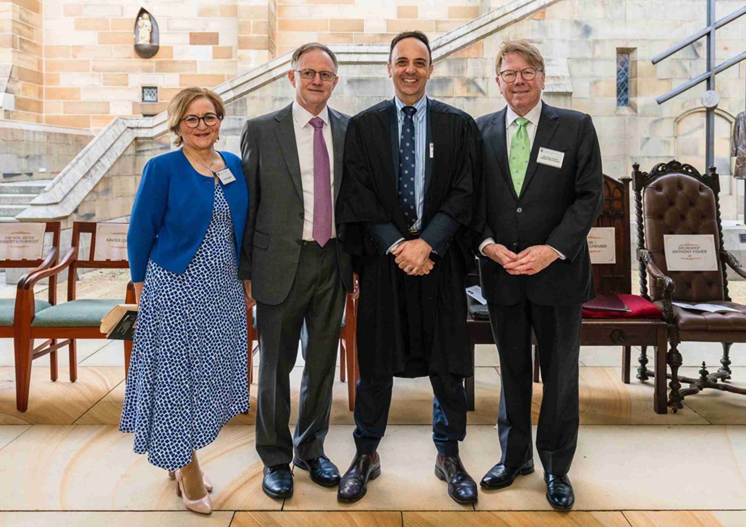 Dedication of the New Sir Cyril Walsh KBE Law Library