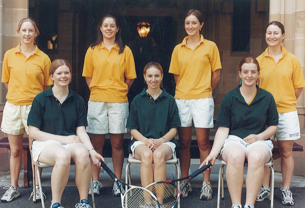 2001 Women's Tennis